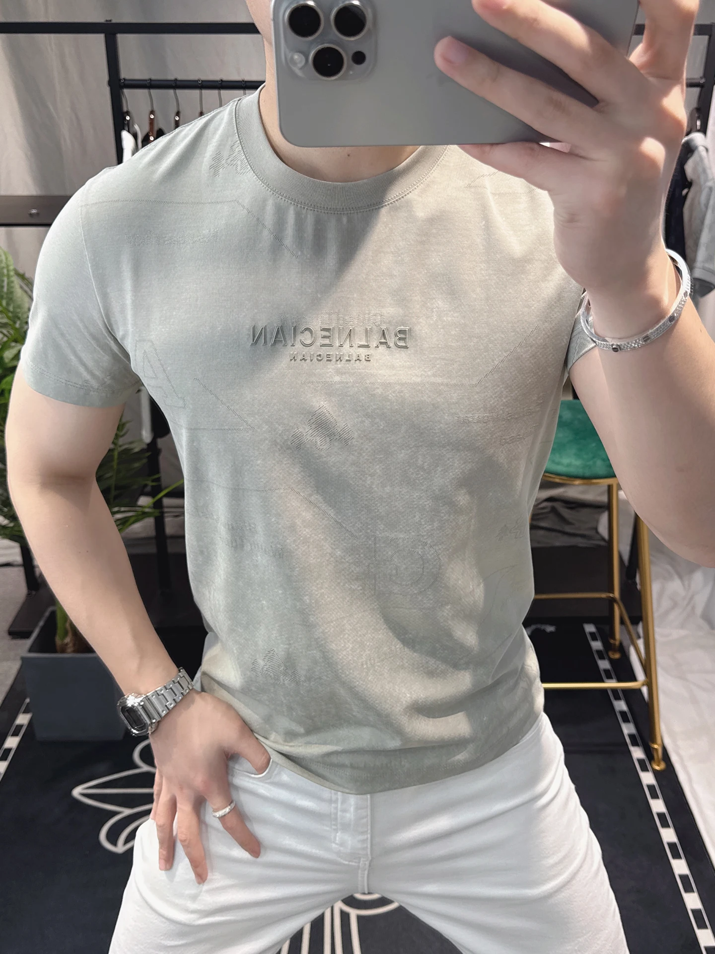 ZhanChao Brand Men's ort Sve T-irt round Ne Letter Embroidery Casual Top Summer New Sle Faionable Comfortable Co...
ZhanChao Brand Men's ort Sve T-irt round Ne Letter Embroidery Casual Top Summer New Sle Faionable Comfortable Co...