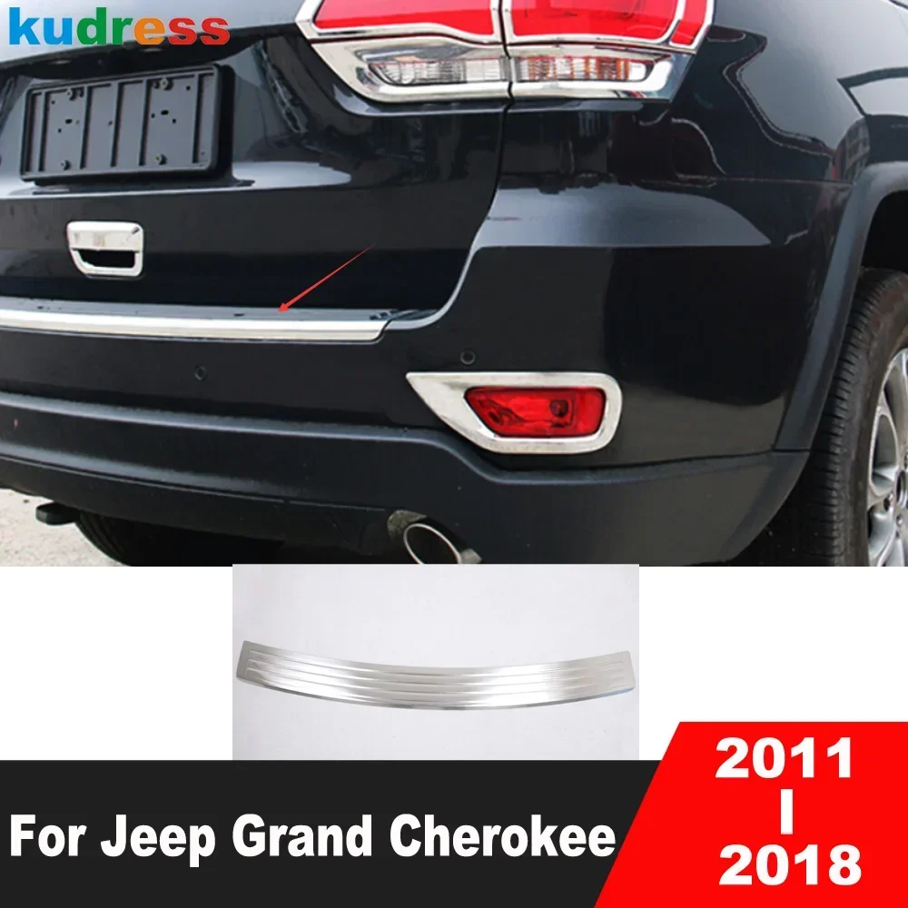Rear Trunk Bumper Cover Trim For Jeep Grand Cherokee 2011-2017 2018 Steel Car Tailgate Door Sill Protector Guard Accessories
Rear Trunk Bumper Cover Trim For Jeep Grand Cherokee 2011-2017 2018 Steel Car Tailgate Door Sill Protector Guard Accessories