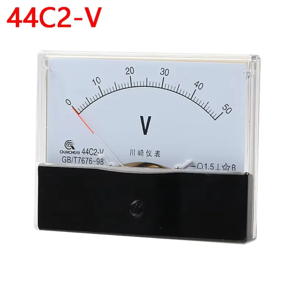 Voltímetro CC 44c2, voltímetro puntero panel analógico, CC 1V 3V 5V 10V 15V 20V 30V 50V 75V 100V 150V 300V 450V 500V
Voltímetro CC 44c2, voltímetro puntero panel analógico, CC 1V 3V 5V 10V 15V 20V 30V 50V 75V 100V 150V 300V 450V 500V