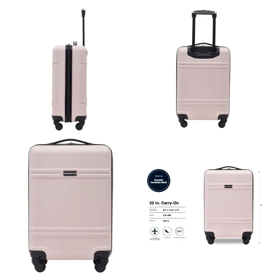 Skyline 22" Carry-On Spinner Luggage
Skyline 22" Carry-On Spinner Luggage