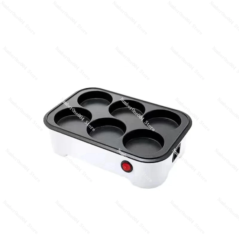 220V Non-stick Electric Skillet Multifunctional Egg Roaster Frying Pan Mini Pie Crepe Baking Pan Octopus Ball Pancake Machine
220V Non-stick Electric Skillet Multifunctional Egg Roaster Frying Pan Mini Pie Crepe Baking Pan Octopus Ball Pancake Machine