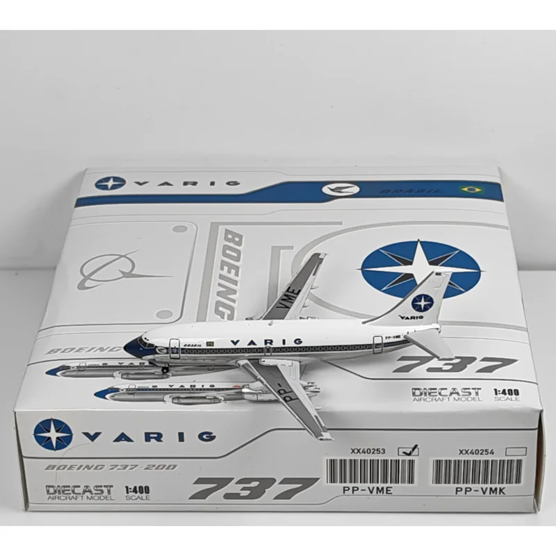 JC Wings 1/400 Scale Brazilian Aviation B737-200 PP-VME Die-cast Alloy Aircraft Model Collectible Decorative Item
JC Wings 1/400 Scale Brazilian Aviation B737-200 PP-VME Die-cast Alloy Aircraft Model Collectible Decorative Item