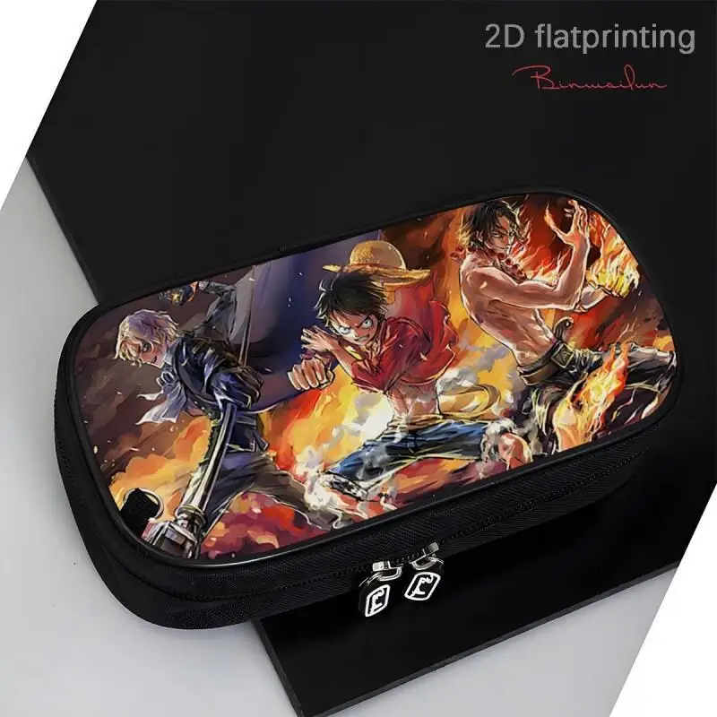 BANDAI One Piece Monkey D. Luffy Pencil Case Thick Layered Student Storage Double Zipper Trendy New Fashion Beautiful Vibrant
BANDAI One Piece Monkey D. Luffy Pencil Case Thick Layered Student Storage Double Zipper Trendy New Fashion Beautiful Vibrant