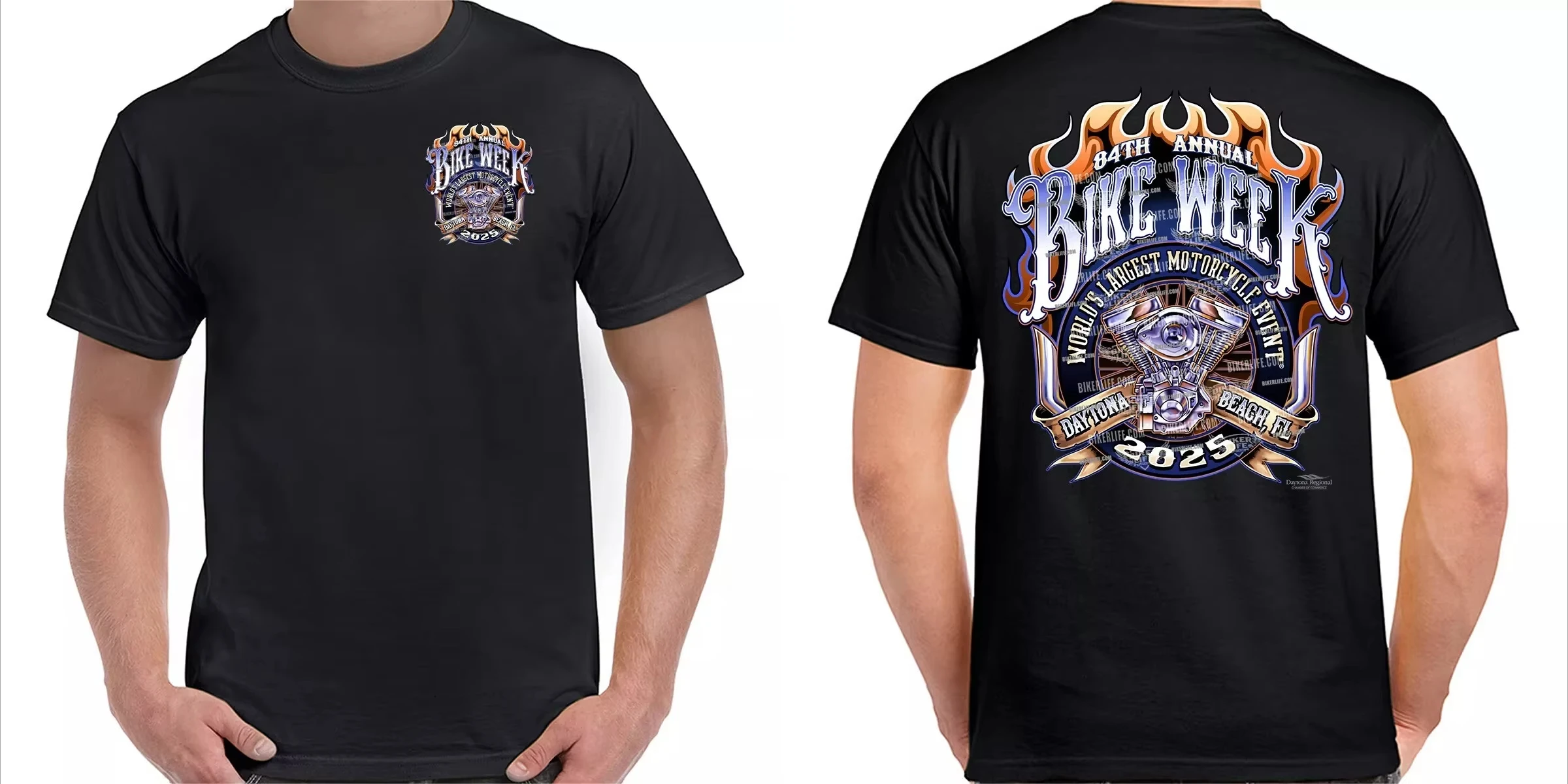 Motorcycle 2026 Bike Week Daytona Beach Official Logo T-Shirt No Harley High-end Luxury Is for Both Men and Women Top Y2k
Motorcycle 2026 Bike Week Daytona Beach Official Logo T-Shirt No Harley High-end Luxury Is for Both Men and Women Top Y2k