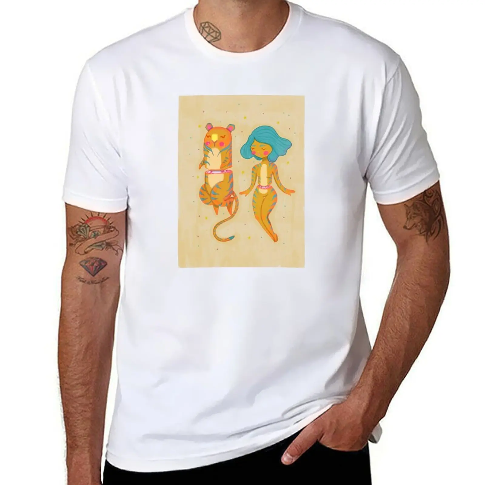 Sweet and tiger T-Shirt t shirt personalised anime tshirt T-Shirt 
Sweet and tiger T-Shirt t shirt personalised anime tshirt T-Shirt