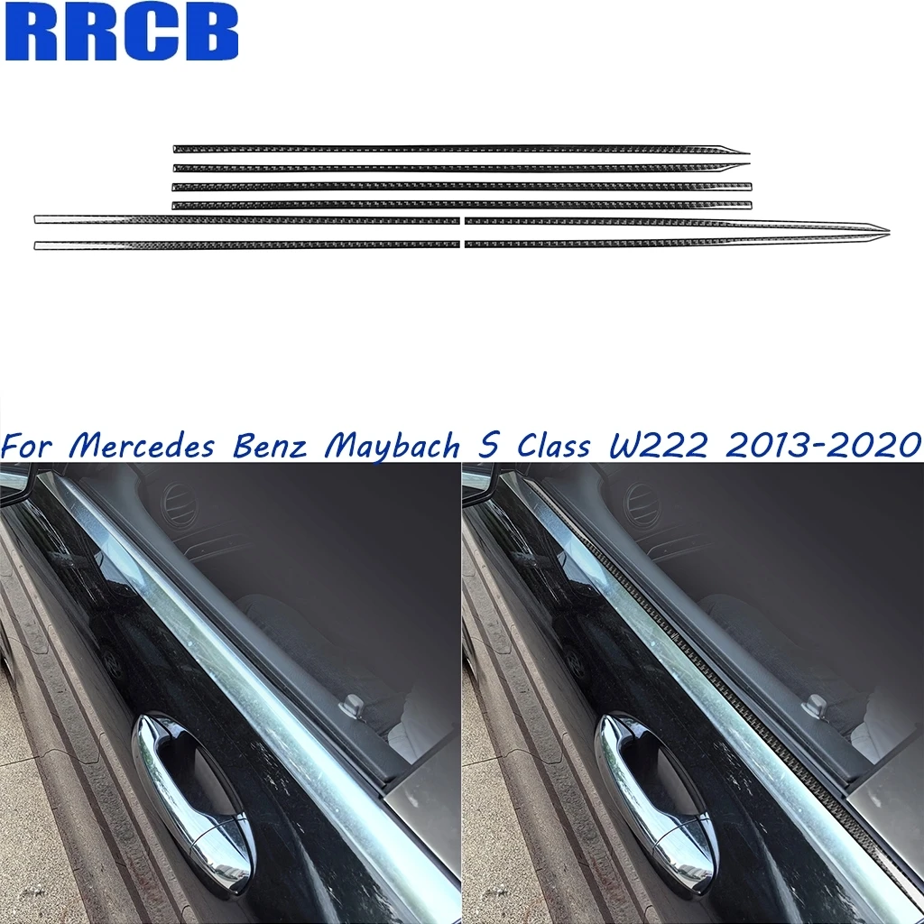For Mercedes Benz Maybach S Class W222 2013-2020 Exterior Door Window Decoration Carbon Fiber Interior Sticker Car Accessories
For Mercedes Benz Maybach S Class W222 2013-2020 Exterior Door Window Decoration Carbon Fiber Interior Sticker Car Accessories