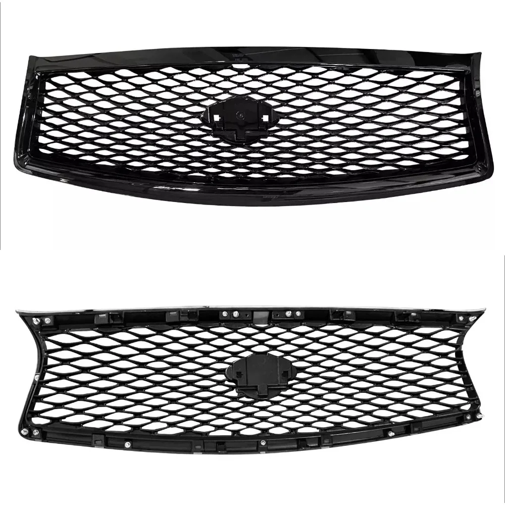 Fit 2014-2017 Infiniti Q50 Front Bumper Upper Gloss Black Grille W/Camera Hole
Fit 2014-2017 Infiniti Q50 Front Bumper Upper Gloss Black Grille W/Camera Hole