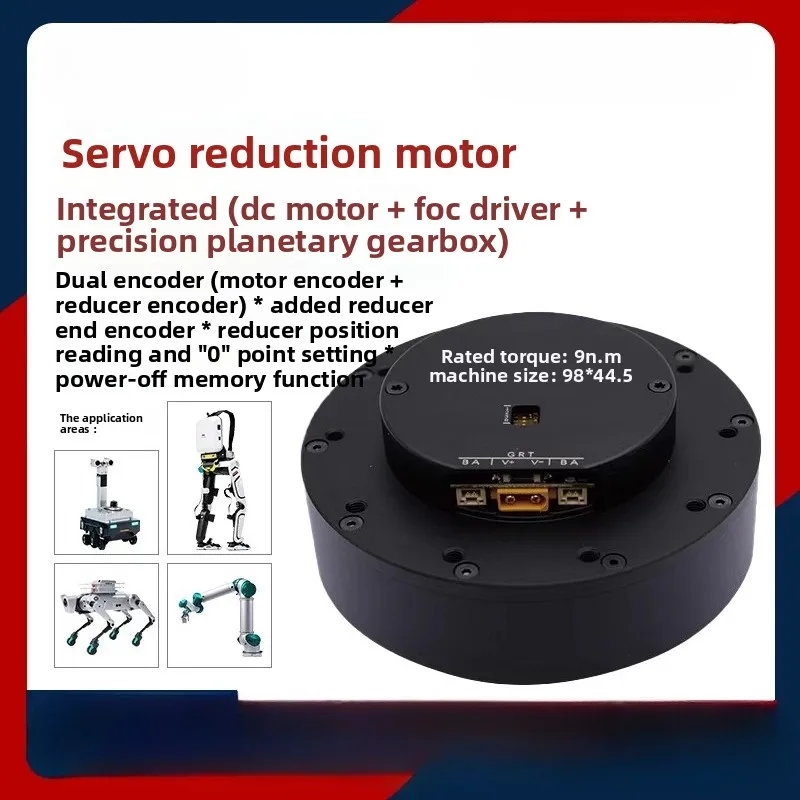 Бесщеточный серводвигатель TS9010-9 80 DC с редуктором и энкодером, 24В/48В/60В, драйвер FOC
Бесщеточный серводвигатель TS9010-9 80 DC с редуктором и энкодером, 24В/48В/60В, драйвер FOC