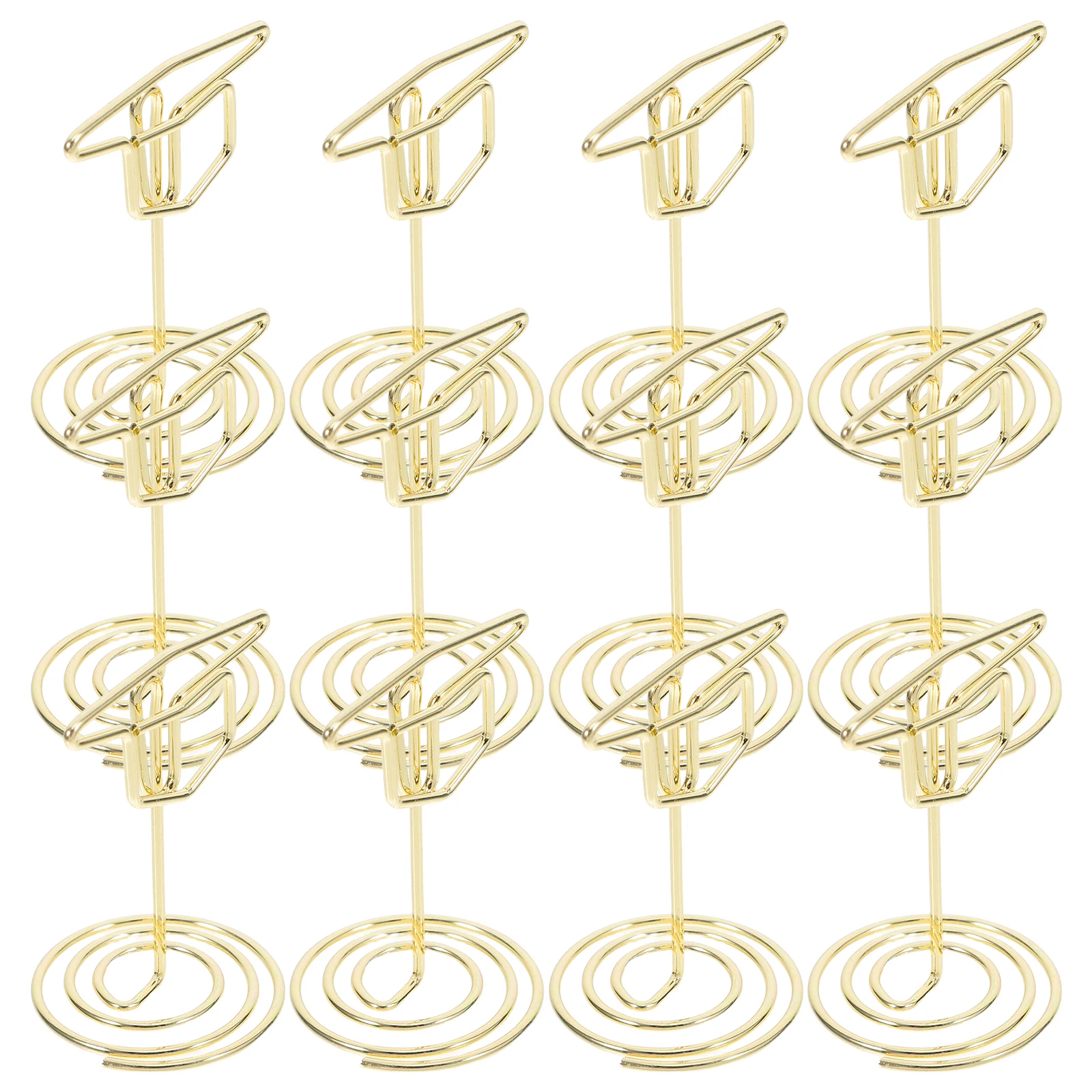 25Pcs Graduation Cap Card Holders Gold Finish Business Card Display Mini Menu Clips Photo Stands Congrats Grad Party Table
25Pcs Graduation Cap Card Holders Gold Finish Business Card Display Mini Menu Clips Photo Stands Congrats Grad Party Table