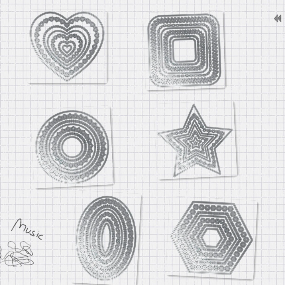 Ultishape Decorative Nesting Metal Cutting Dies for DIY Scrapbooking Crafts Maker Photo Album Template Handmade Decoration
Ultishape Decorative Nesting Metal Cutting Dies for DIY Scrapbooking Crafts Maker Photo Album Template Handmade Decoration