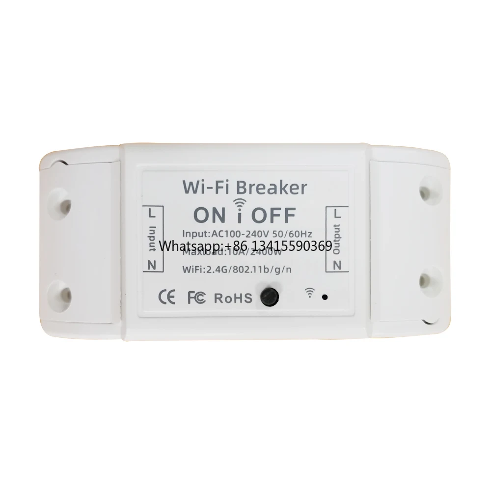 DS112B Intelligent Alexa Google Assistant Voice Control Wifi Relay Switch with Tuya Module Remote Control
DS112B Intelligent Alexa Google Assistant Voice Control Wifi Relay Switch with Tuya Module Remote Control