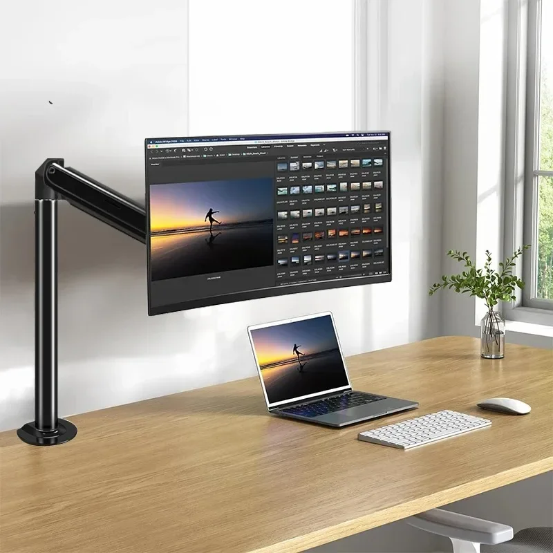 Universal Monitor Bracket Computer Desk Mount Stand Adjustable Computer Bracket Gas Spring Arm for Screens up,t for Home Office
Universal Monitor Bracket Computer Desk Mount Stand Adjustable Computer Bracket Gas Spring Arm for Screens up,t for Home Office