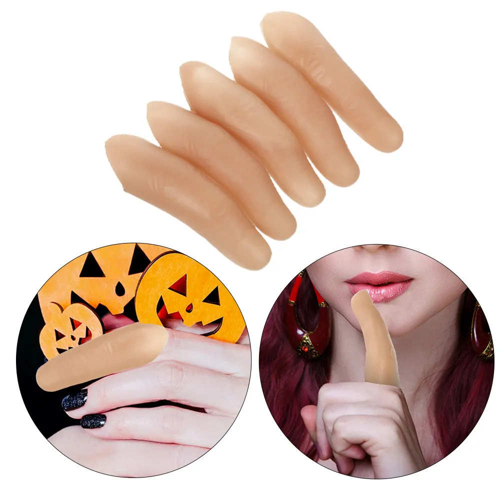 10 шт. легких гибких реалистичных искусственных пальцев для декораций на Хэллоуин, реквизит для фокусов, принадлежности для фокусников, подвижные суставные пальцы
10 шт. легких гибких реалистичных искусственных пальцев для декораций на Хэллоуин, реквизит для фокусов, принадлежности для фокусников, подвижные суставные пальцы
