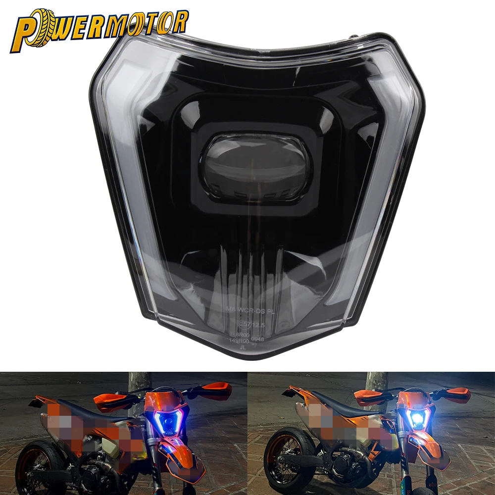 For KTM XCW EXC EXCF 250 300 350 450 500 2014-2023 Motocross Headlamp LED Wick Fairing Headlight Dirtbike Motorcycle Accessories
For KTM XCW EXC EXCF 250 300 350 450 500 2014-2023 Motocross Headlamp LED Wick Fairing Headlight Dirtbike Motorcycle Accessories