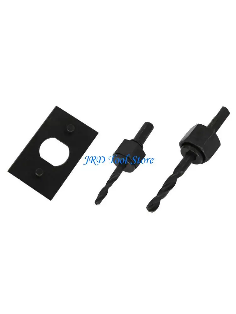 A2UD Practical Self-Centering Drill Bit High-Speed-Steel Door Window Drill Bits Woodworking Positioning Hole Drill Bit Tool
A2UD Practical Self-Centering Drill Bit High-Speed-Steel Door Window Drill Bits Woodworking Positioning Hole Drill Bit Tool