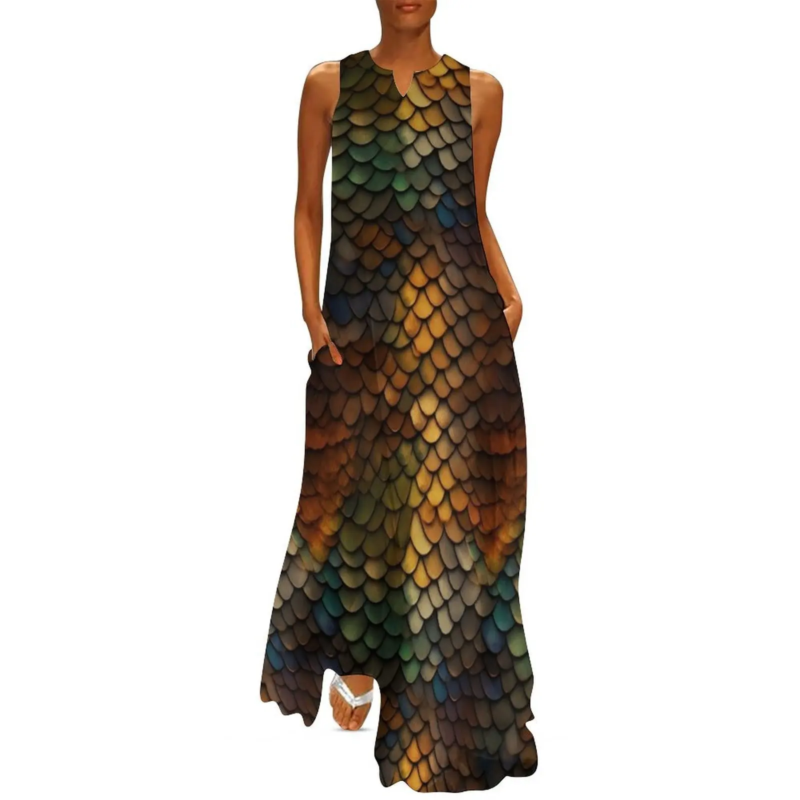 Dragon Scales 05 Long Dress dresses for women 2025 elegant women's sets dress korean style Dress for girls 
Dragon Scales 05 Long Dress dresses for women 2025 elegant women's sets dress korean style Dress for girls
