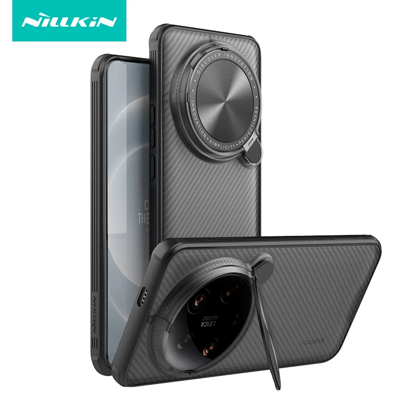 Чехол Nillkin для Xiaomi 14 Ultra, Роскошный прозрачный чехол-накладка для камеры из ТПУ и поликарбоната, защитный чехол-накладка для Mi 14 Ultra
Чехол Nillkin для Xiaomi 14 Ultra, Роскошный прозрачный чехол-накладка для камеры из ТПУ и поликарбоната, защитный чехол-накладка для Mi 14 Ultra