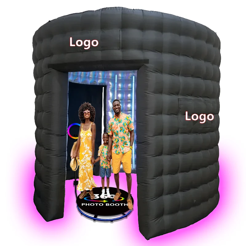 Fast Delivery Portable Customized Air 360 Photo Booth Enclosure Inflatable Cube Backdrop Tent For Party Wedding Event Decoration
Fast Delivery Portable Customized Air 360 Photo Booth Enclosure Inflatable Cube Backdrop Tent For Party Wedding Event Decoration