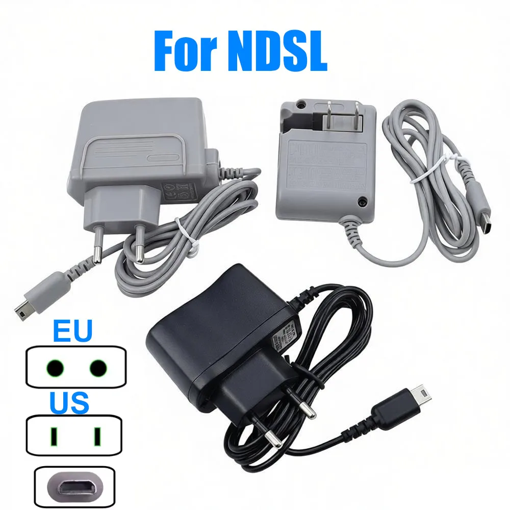 For DSL DS Lite NDSL AC 100-240V Adaptor Travel Wall Charger with EU US Plug Charger Adapter Power Supply Game Accessoires
For DSL DS Lite NDSL AC 100-240V Adaptor Travel Wall Charger with EU US Plug Charger Adapter Power Supply Game Accessoires