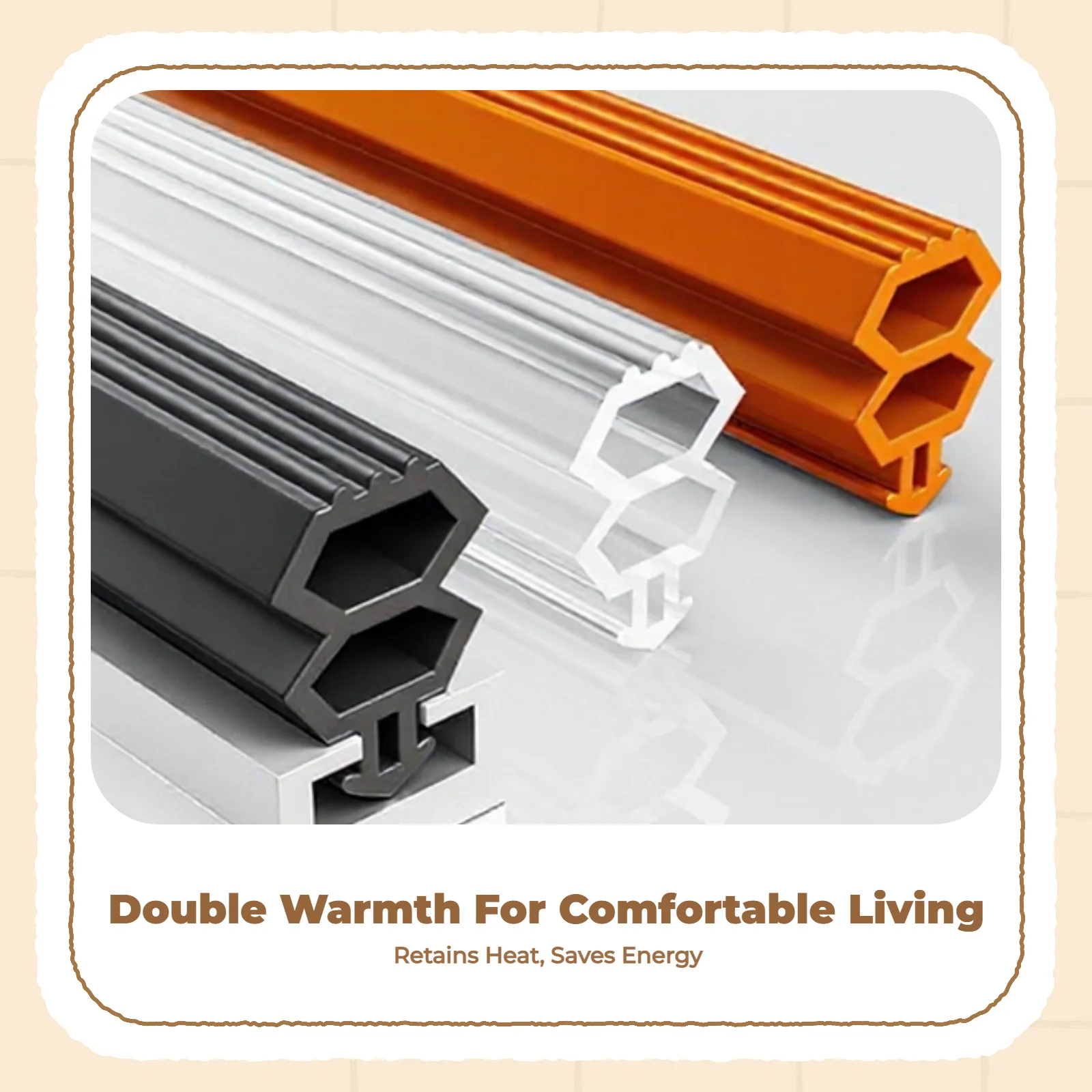 Weatherproof Strip, Insulation for Glass Panes, Doors
Weatherproof Strip, Insulation for Glass Panes, Doors