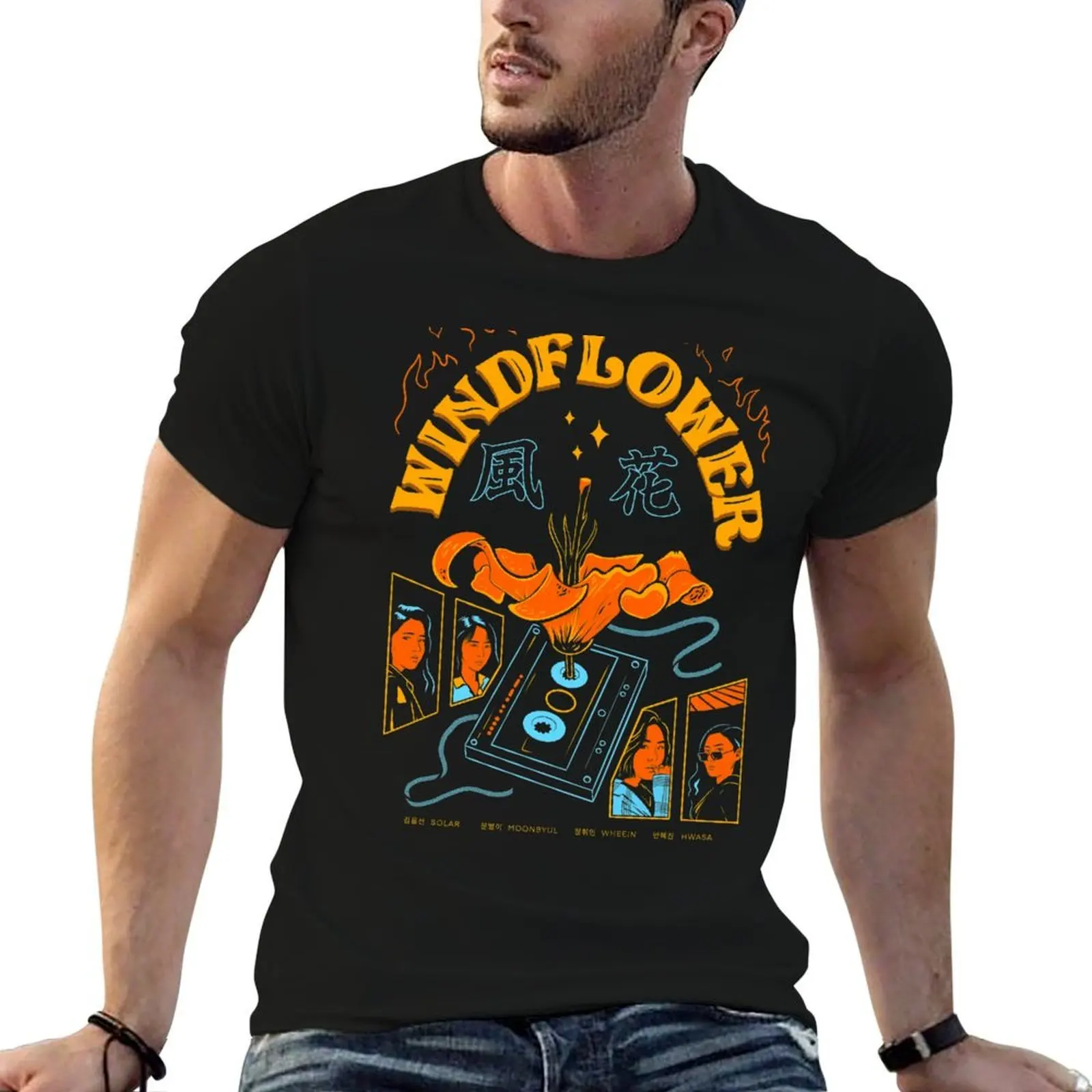 Mamamoo Retro Windflower T-Shirt t shirt man casual t shirts for man graphic vintage t shirts for man cotton T-shirt
Mamamoo Retro Windflower T-Shirt t shirt man casual t shirts for man graphic vintage t shirts for man cotton T-shirt