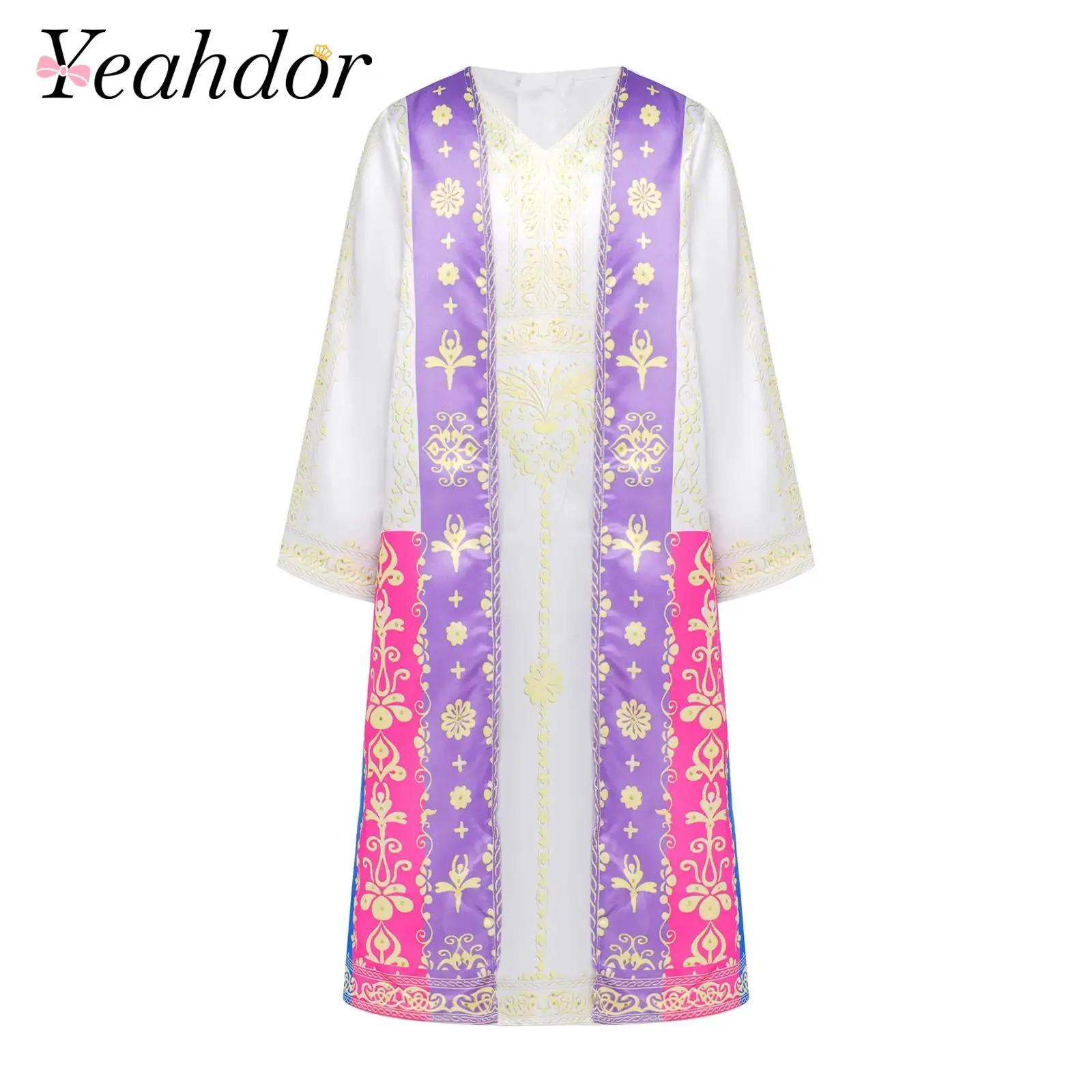 Girls V Neck Arabic Dubai Style Dress And Robe Outfit Sleeveless Tank Dress Robe Kaftan for Ramadan Party Stage Dance Wear
Girls V Neck Arabic Dubai Style Dress And Robe Outfit Sleeveless Tank Dress Robe Kaftan for Ramadan Party Stage Dance Wear