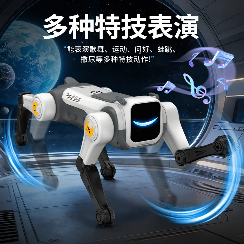 Rc Mechanical Dog Intelligent Ai Rc Robot Dog Voice Command Programmable Singing Dancing Electronic Stunt Bionic Smartrobot Dog
Rc Mechanical Dog Intelligent Ai Rc Robot Dog Voice Command Programmable Singing Dancing Electronic Stunt Bionic Smartrobot Dog