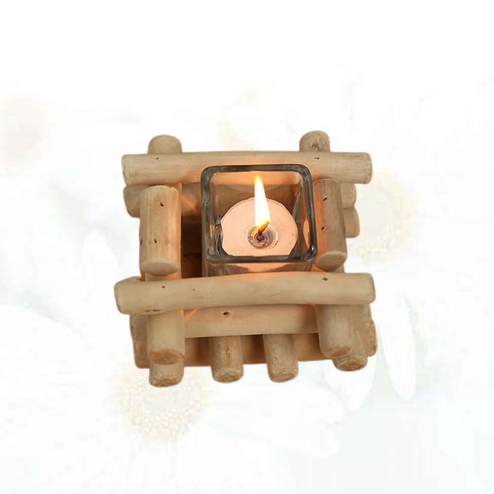 1Pcs Wooden Candlestick Retro Driftwood Holder Rustic Wedding Party Home Cafe Decoration Creative Tealight Holder
1Pcs Wooden Candlestick Retro Driftwood Holder Rustic Wedding Party Home Cafe Decoration Creative Tealight Holder