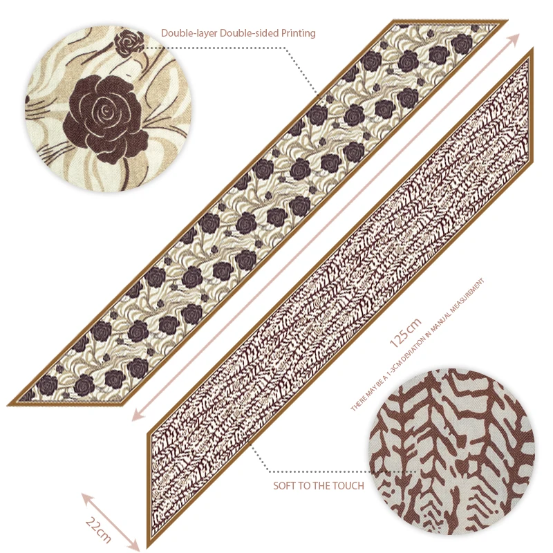 Multifunctional Triangle Silk Scarf 70%Wool 30%Mulberry Silk Retro Rose Floral Print Wrap Women Office Neck Bandana Accessory
Multifunctional Triangle Silk Scarf 70%Wool 30%Mulberry Silk Retro Rose Floral Print Wrap Women Office Neck Bandana Accessory