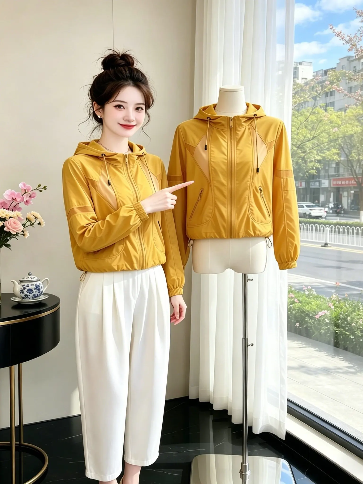 Slimming Dopaamine Outerwear Summer New Loose Daily Commute Versatile Sun Protection Thin Top Women's Casual Short Coat
Slimming Dopaamine Outerwear Summer New Loose Daily Commute Versatile Sun Protection Thin Top Women's Casual Short Coat