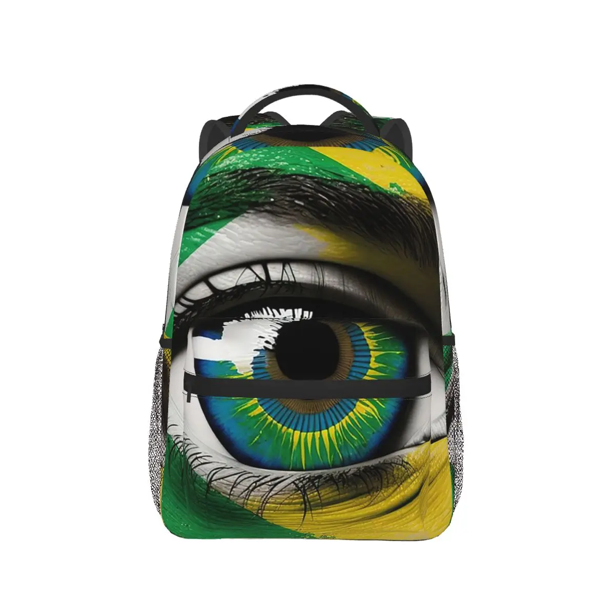 Brazilian Flag Art Brazil Flag Eye Backpack Hot Sale Daypack Large Capacity Kids BookBag School Bag Shoulder Bags for Men Women
Brazilian Flag Art Brazil Flag Eye Backpack Hot Sale Daypack Large Capacity Kids BookBag School Bag Shoulder Bags for Men Women