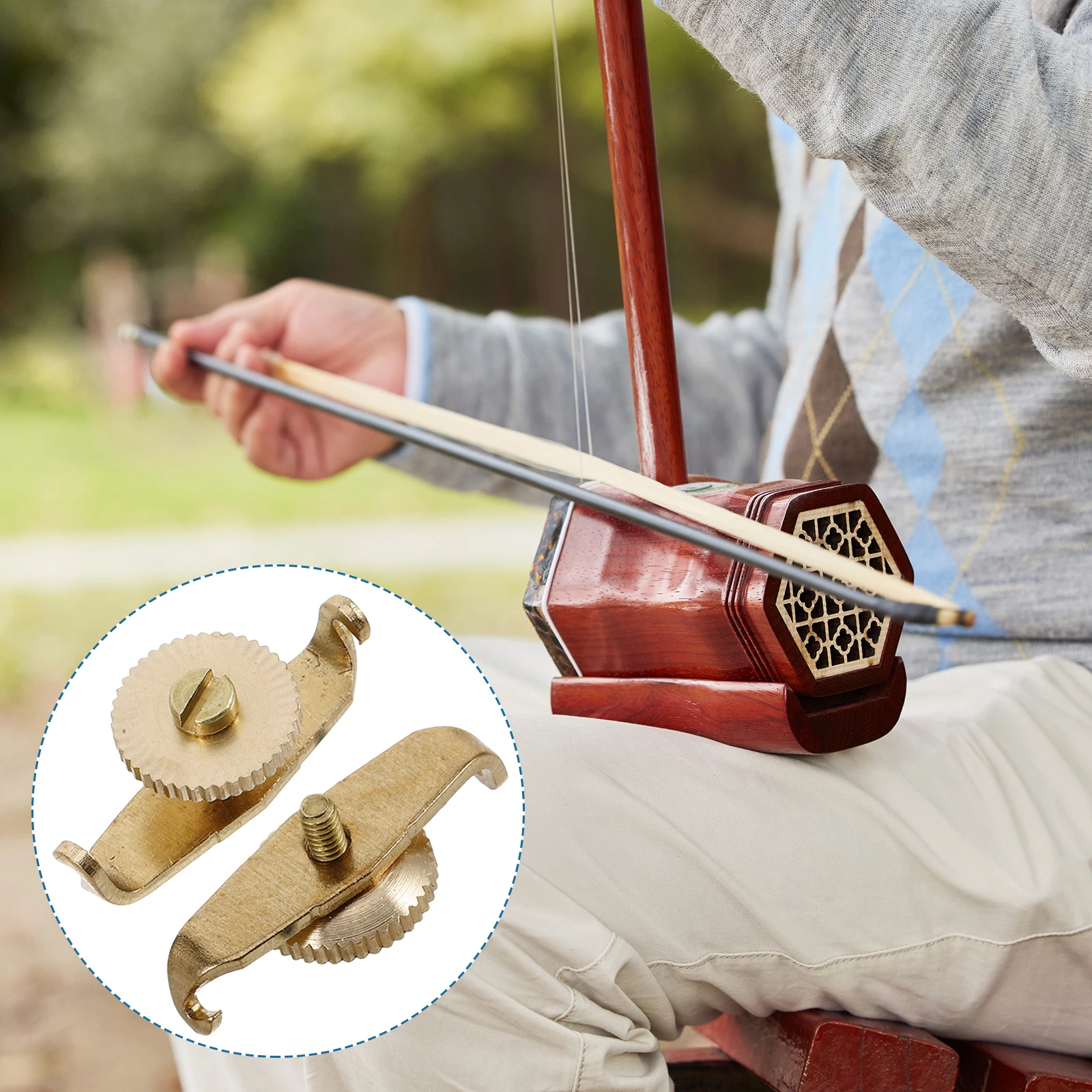 20Pcs Erhu String Adjuster Copper Fine Tuners Lightweight Erhu Accessories Practical Musical Instrument Parts Stable Tuning Tool
20Pcs Erhu String Adjuster Copper Fine Tuners Lightweight Erhu Accessories Practical Musical Instrument Parts Stable Tuning Tool