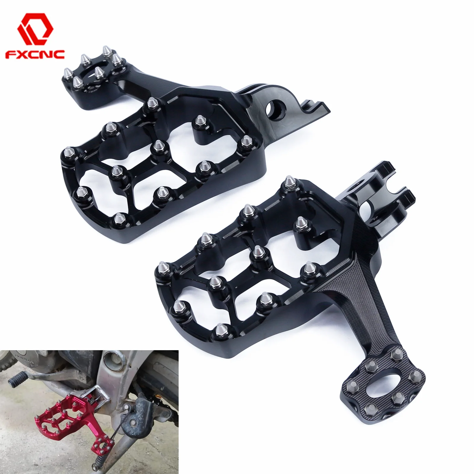 For Honda CRF250L CRF250 Rally Higher / Lower 2021 2022 2023 2024 CNC Extender Wide Footrest Footpeg Foot Pegs Pedal Accessories
For Honda CRF250L CRF250 Rally Higher / Lower 2021 2022 2023 2024 CNC Extender Wide Footrest Footpeg Foot Pegs Pedal Accessories
