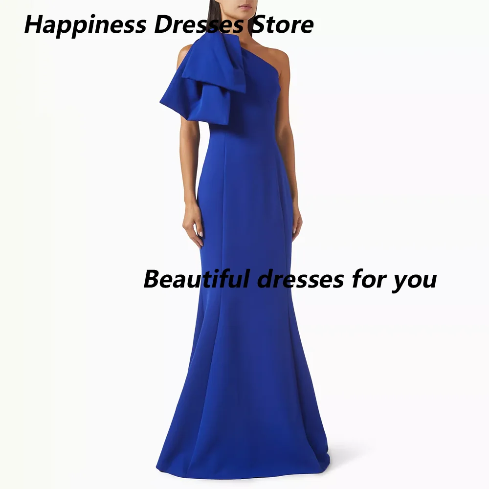 2025 Women's Evening Dresses Blue One Shoulder Mermaid Formal Party Gowns Floor Length Elegant Wedding Guest Dress Customized
2025 Women's Evening Dresses Blue One Shoulder Mermaid Formal Party Gowns Floor Length Elegant Wedding Guest Dress Customized