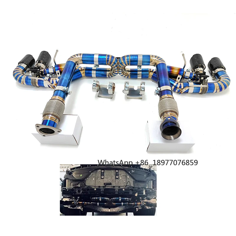 Ready Stock Performance C8 Titanium Exhaust For Chevrolet Corvette C8 6.2 Muffler With Remote Control Valvetronic Catback
Ready Stock Performance C8 Titanium Exhaust For Chevrolet Corvette C8 6.2 Muffler With Remote Control Valvetronic Catback