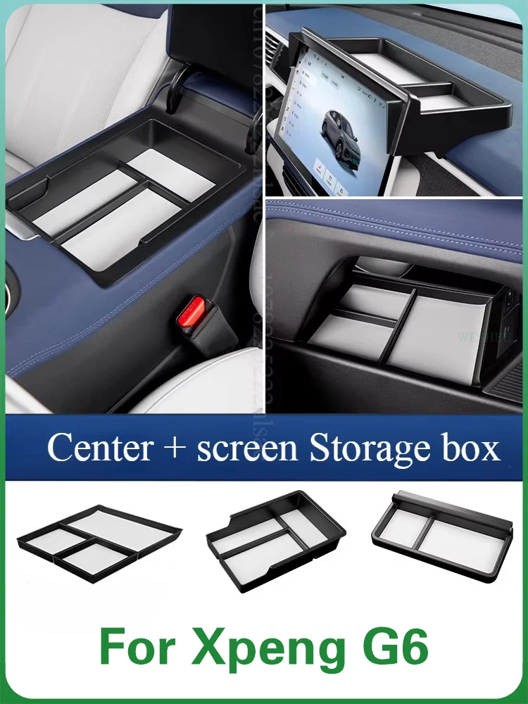 Storage Box For Xpeng G6 Center Console Organizer Black Blue Lower Storage Organizer Conversion Interior Accessories
Storage Box For Xpeng G6 Center Console Organizer Black Blue Lower Storage Organizer Conversion Interior Accessories