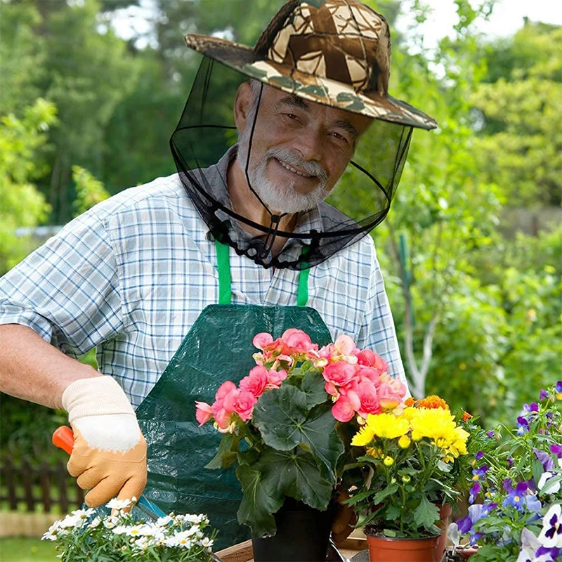 1pc Sun Hat with Mosquito-Proof Netting & Hidden Mesh Face Mask Ideal for Gardening Fishing Hiking Beekeeping Outdoor Protection
1pc Sun Hat with Mosquito-Proof Netting & Hidden Mesh Face Mask Ideal for Gardening Fishing Hiking Beekeeping Outdoor Protection