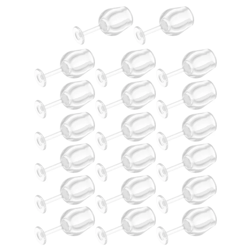20Pcs Miniature Wine Glasses Realistic 1:12 Scale Glass Cups Mini Kitchen Accessories for Dollhouse Pretend Play Display
20Pcs Miniature Wine Glasses Realistic 1:12 Scale Glass Cups Mini Kitchen Accessories for Dollhouse Pretend Play Display