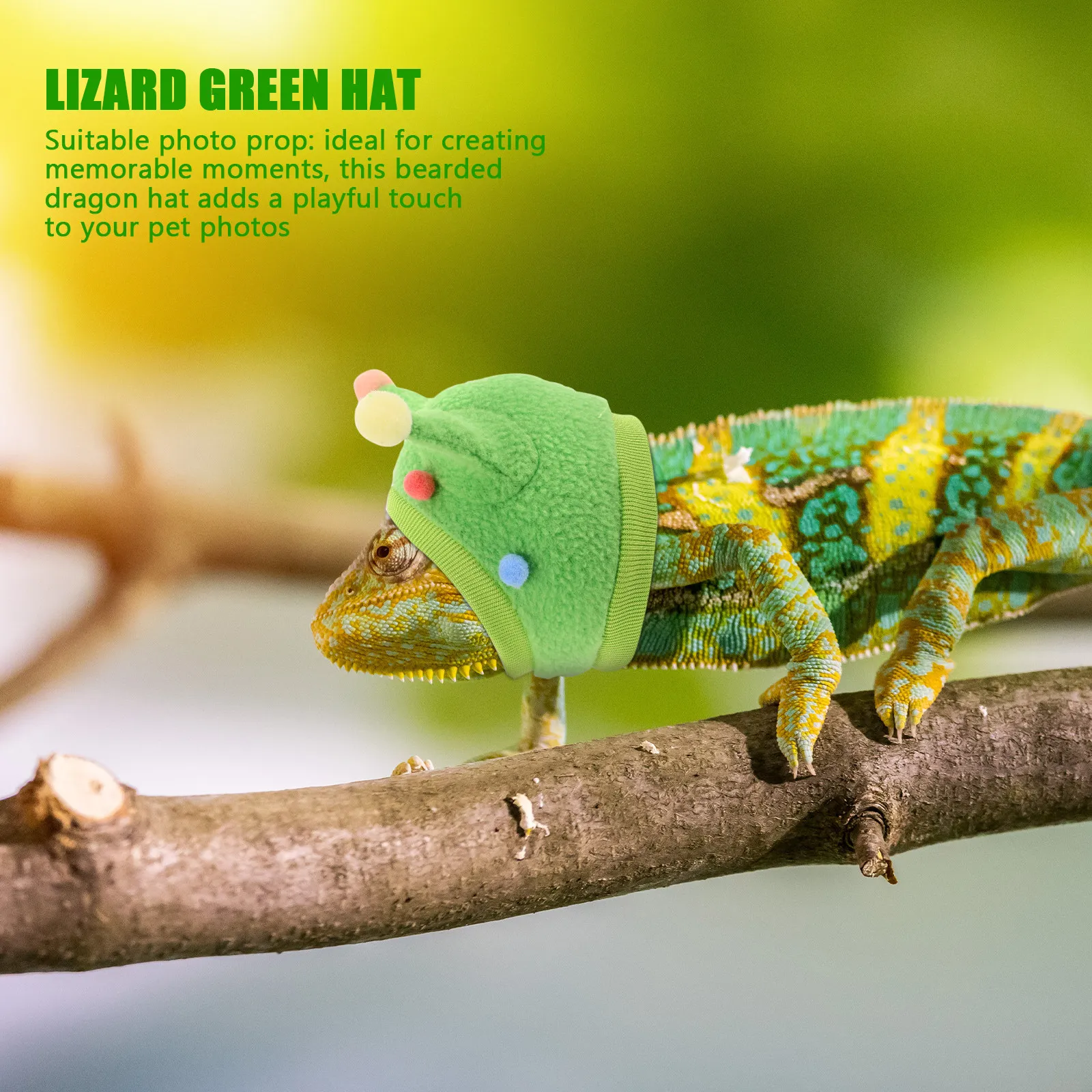 Funny Lizard Hat Featuring Adorable Horns Mini Pom Poms Suitable for Reptile Photo Shoots Cosplay Events Warm Comfortable Pet
Funny Lizard Hat Featuring Adorable Horns Mini Pom Poms Suitable for Reptile Photo Shoots Cosplay Events Warm Comfortable Pet
