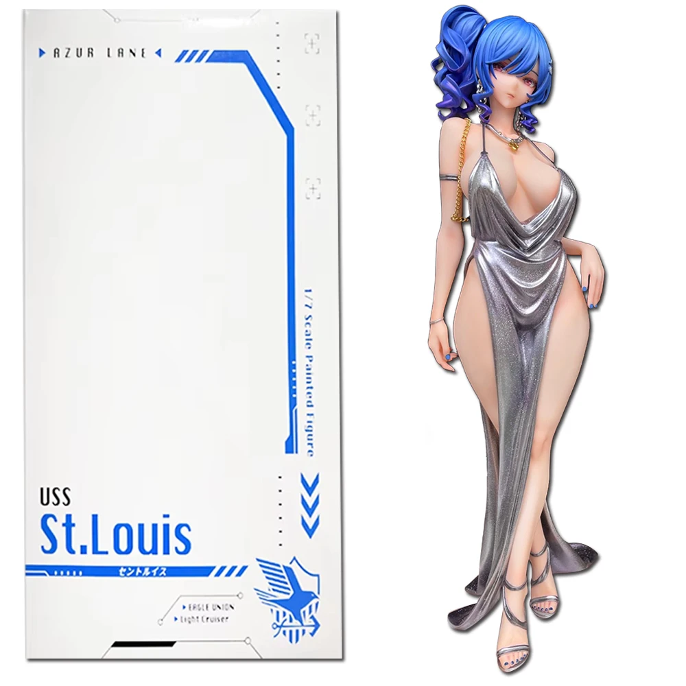 26CM Anime Game Azur Lane USS St. Louis Figure St Louis Dress Ver Hentai Adult Toys Sexy Female Action Figures Nude Anime Doll
26CM Anime Game Azur Lane USS St. Louis Figure St Louis Dress Ver Hentai Adult Toys Sexy Female Action Figures Nude Anime Doll