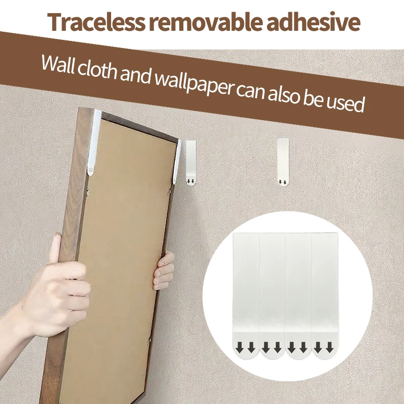 Punch-free Frame Tape Strips Assorted Mounting Self Adhesive Picture Frame Fixed Poster Wall Hook Decorate Fixing wall Hanger
Punch-free Frame Tape Strips Assorted Mounting Self Adhesive Picture Frame Fixed Poster Wall Hook Decorate Fixing wall Hanger