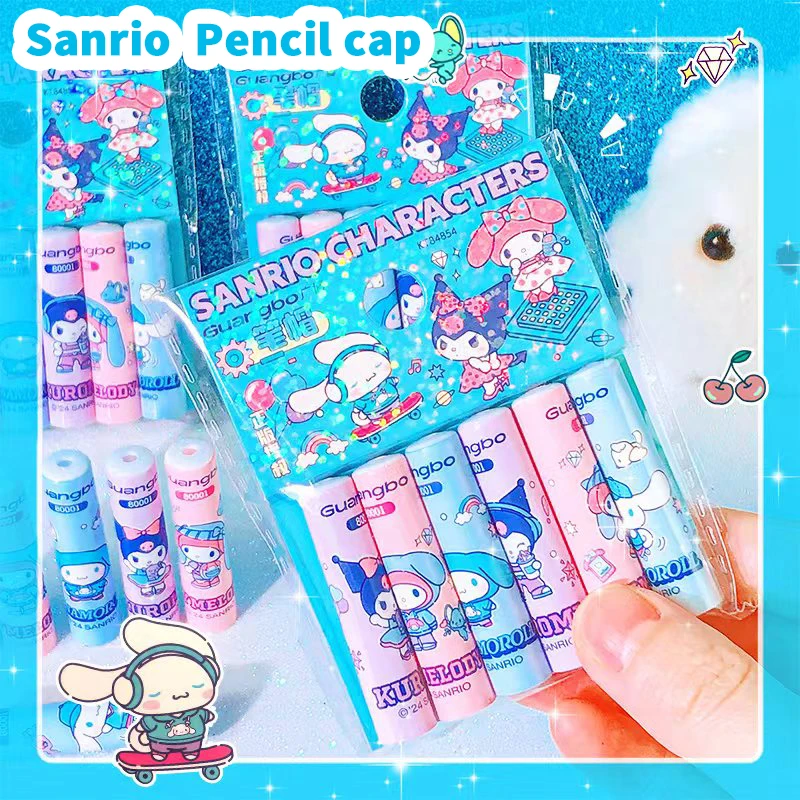sanrio Stationery school accessories bar pen sleeve pen case cinnamoroll pencil cover kuromi pencil caps Pencil protector cap
sanrio Stationery school accessories bar pen sleeve pen case cinnamoroll pencil cover kuromi pencil caps Pencil protector cap