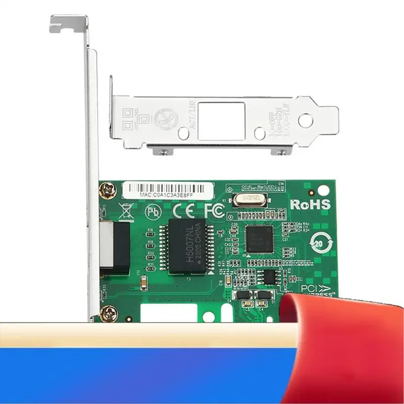 PCI Express Network Card PCIE X1 To RJ45 Gigabit Ethernet Network Adapter For I210 Chip 1000Mbps PXE Network Card-X62A
PCI Express Network Card PCIE X1 To RJ45 Gigabit Ethernet Network Adapter For I210 Chip 1000Mbps PXE Network Card-X62A