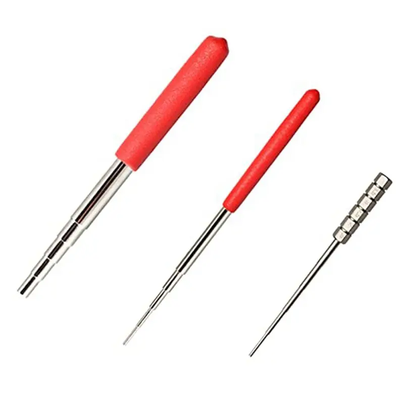 A32HOT-For Jewelry Making Tool- Wire Looping Mandrels(3 Pcs), 12 Sizes Black Jump Rings Included For Ring Forming Wire Wrapping
A32HOT-For Jewelry Making Tool- Wire Looping Mandrels(3 Pcs), 12 Sizes Black Jump Rings Included For Ring Forming Wire Wrapping