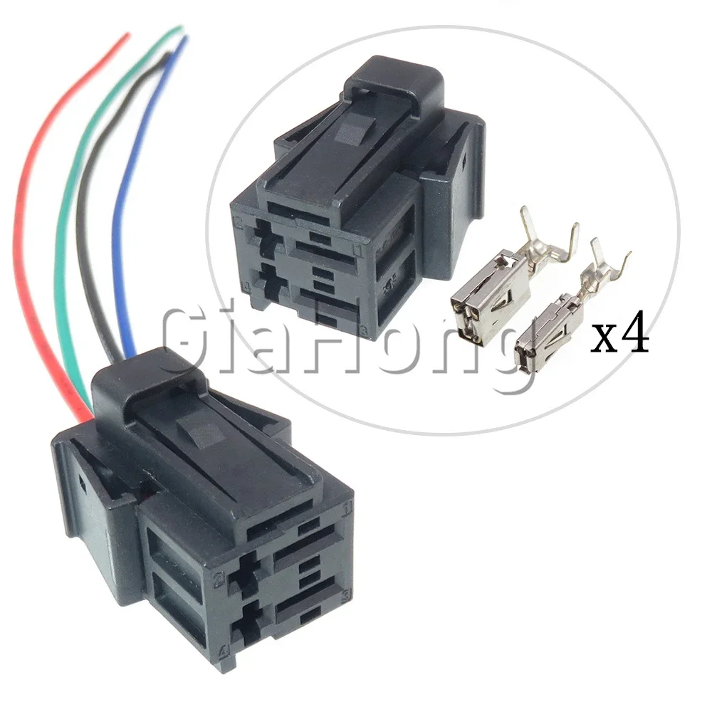 1 комплект 4-х способов 1- 1418507 -2 Автомобильная розетка для BMW 4H 0972704 Композитный адаптер переменного тока, автоматический разъем проводки электрического кабеля
1 комплект 4-х способов 1- 1418507 -2 Автомобильная розетка для BMW 4H 0972704 Композитный адаптер переменного тока, автоматический разъем проводки электрического кабеля