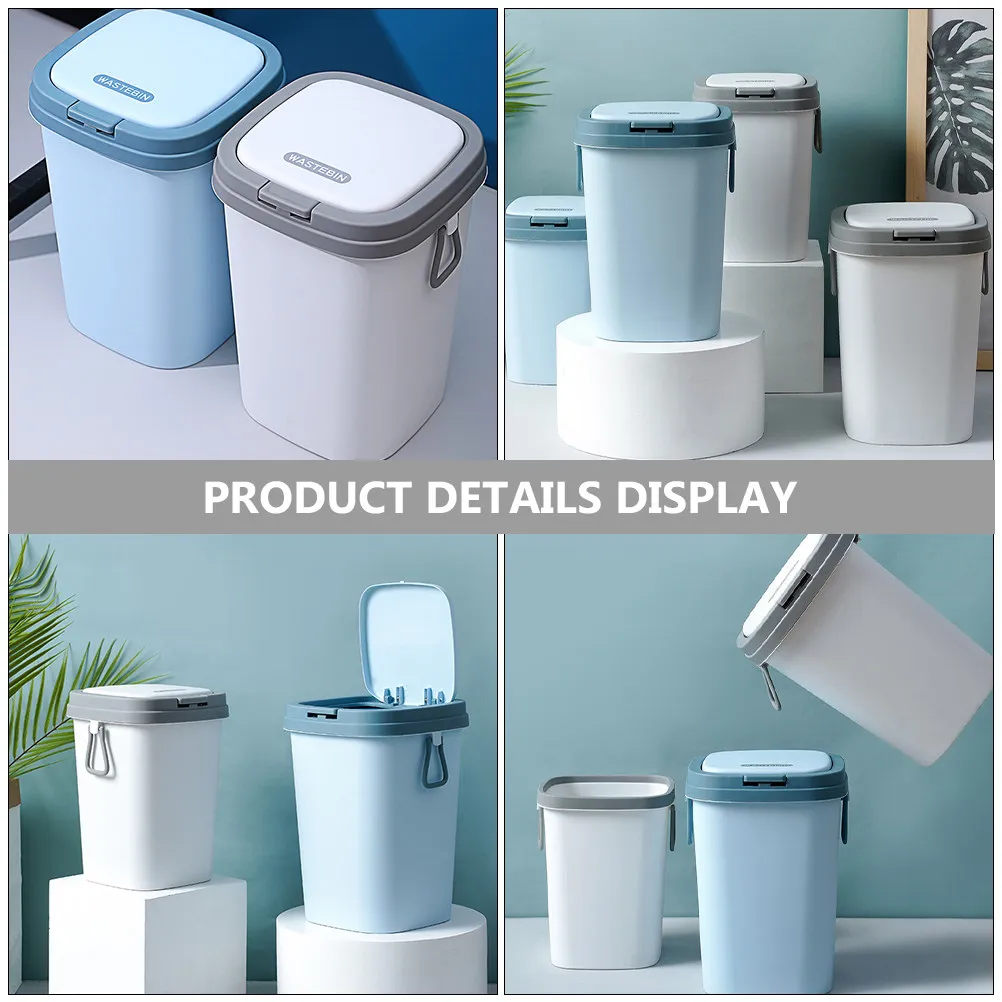 Small Nordic Style Trash Can Press Type Lid Household Portable Garbage Bin Kitchen Bathroom Office Waste Storage Bin
Small Nordic Style Trash Can Press Type Lid Household Portable Garbage Bin Kitchen Bathroom Office Waste Storage Bin