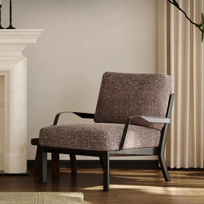 Wabi Silent Wind Single Sofa Chair Solid Wood Cotton and Linen Medieval Lazy Lounge Chair
Wabi Silent Wind Single Sofa Chair Solid Wood Cotton and Linen Medieval Lazy Lounge Chair