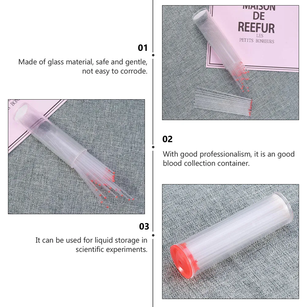 400pcs Glass Capillary Tube Micro Hematocrit Sampling Melting Hospital Pipette Lab Clinic Experimental Teaching Equipment
400pcs Glass Capillary Tube Micro Hematocrit Sampling Melting Hospital Pipette Lab Clinic Experimental Teaching Equipment