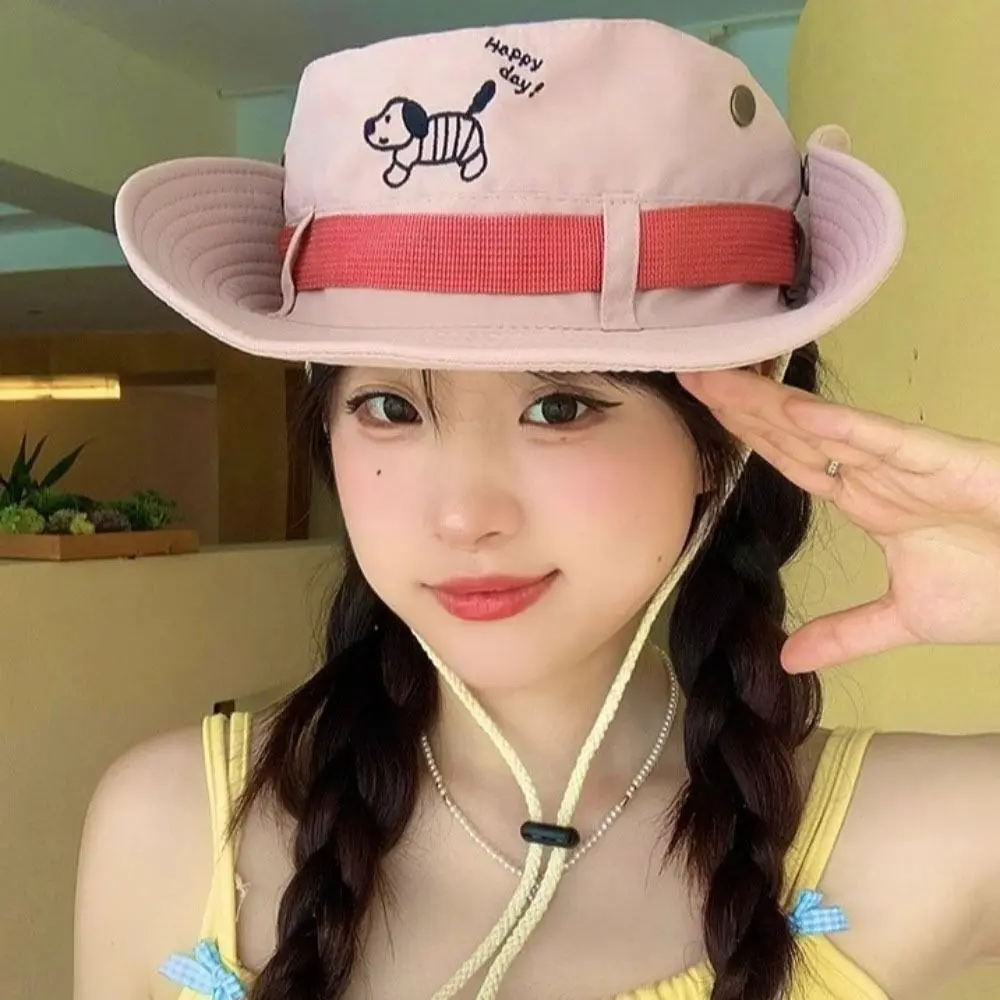Fashion Big Brim Western Cowboy Hat Y2K Visor Puppy Bucket Hat Sun Protection Hat Korean Style Sunscreen Fisherman Hat Outdoor
Fashion Big Brim Western Cowboy Hat Y2K Visor Puppy Bucket Hat Sun Protection Hat Korean Style Sunscreen Fisherman Hat Outdoor