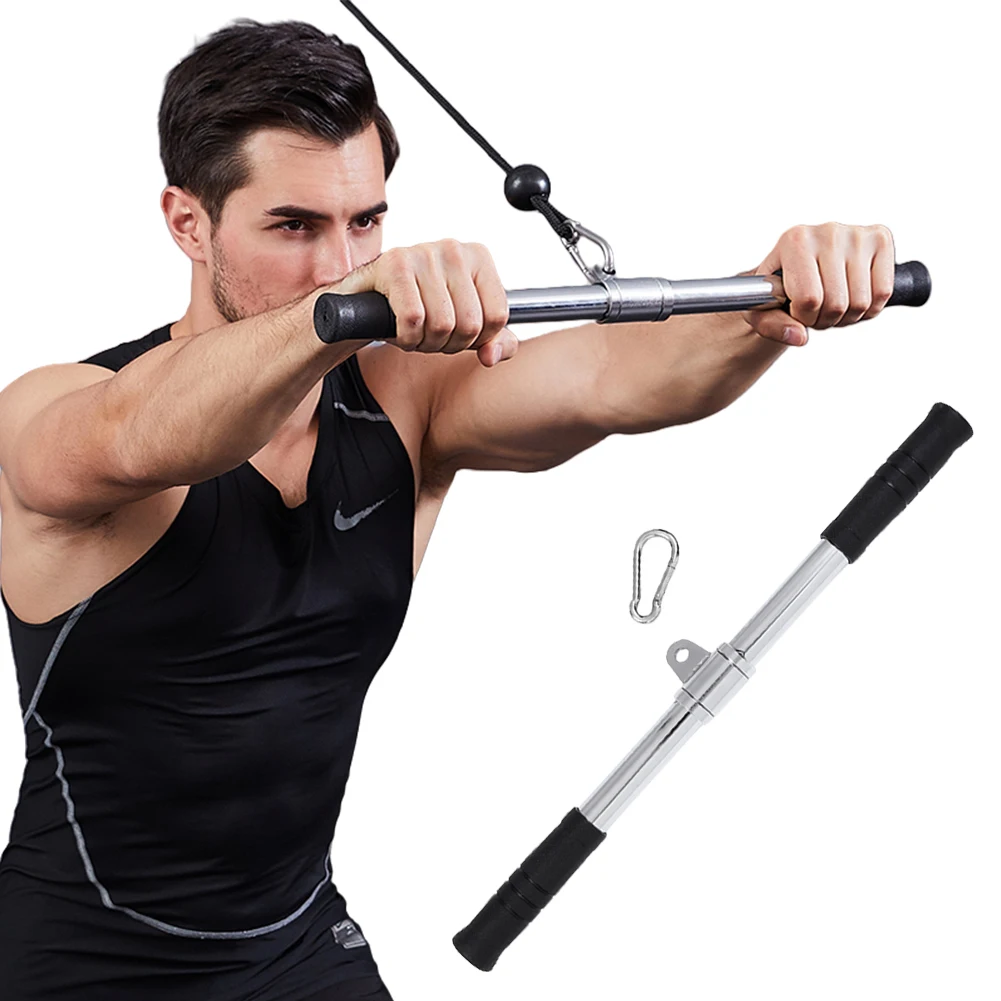LAT Pull Down Bar Triceps Pulldown Bar Non-Slip LAT Pulldown Bar Attachments LAT Pulldown Handle Attachments for Gym Workout
LAT Pull Down Bar Triceps Pulldown Bar Non-Slip LAT Pulldown Bar Attachments LAT Pulldown Handle Attachments for Gym Workout